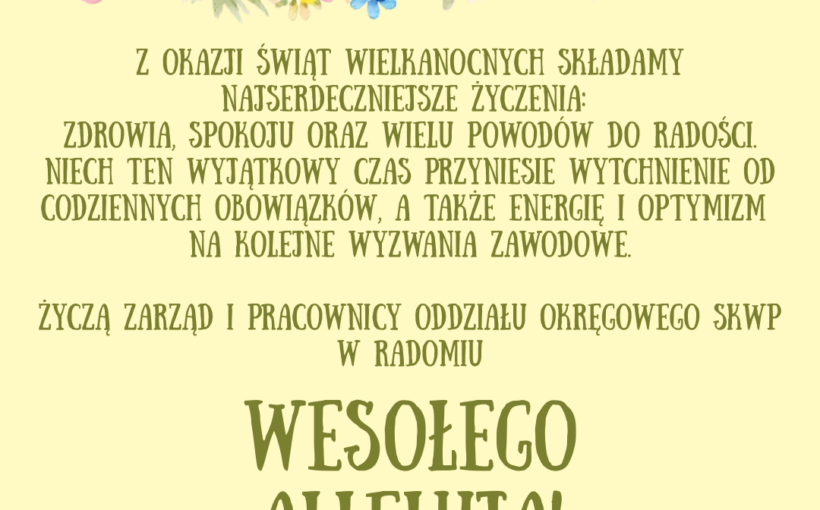 WESOŁEGO ALLELUJA