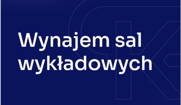 Wynajem sal wykładowych