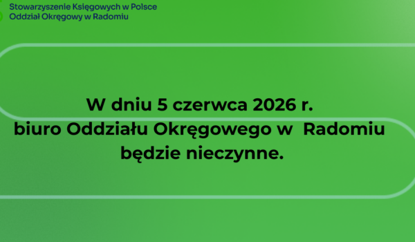 Biuro nieczynne